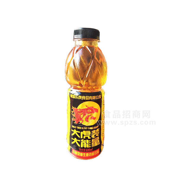 ·大虎装大能量 玛咖型维生素能量饮料600ml 