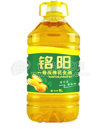 铭阳一级压榨5升花生油
