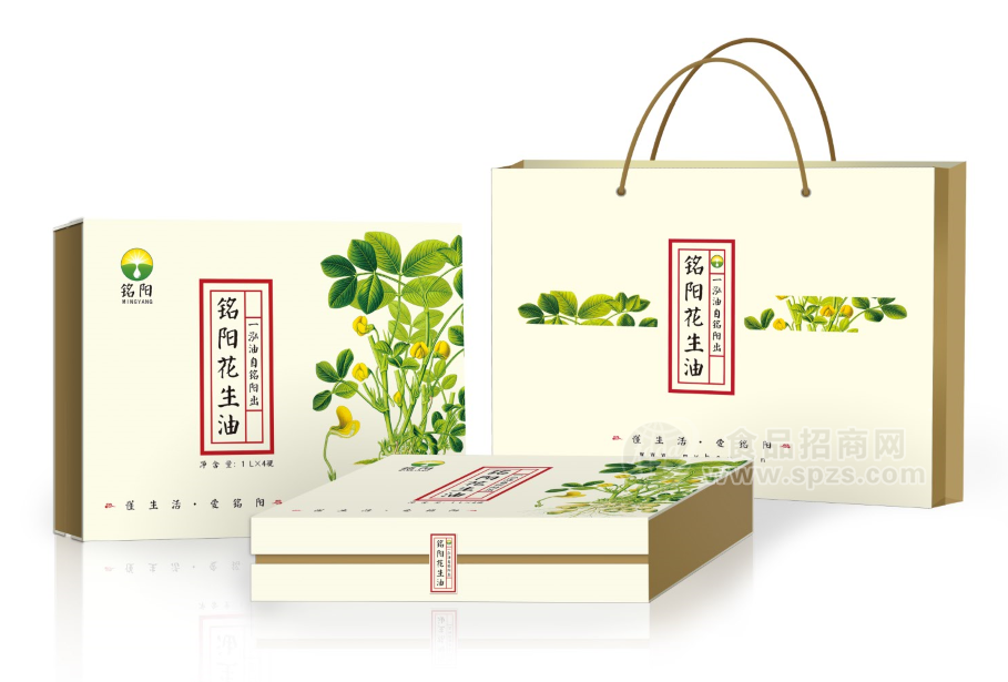 铭阳1升白色礼盒装