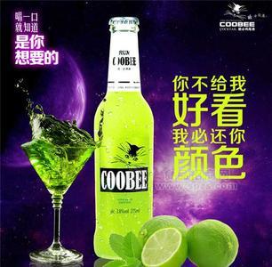 酷必COOBEE預(yù)調(diào)雞尾酒清純青檸