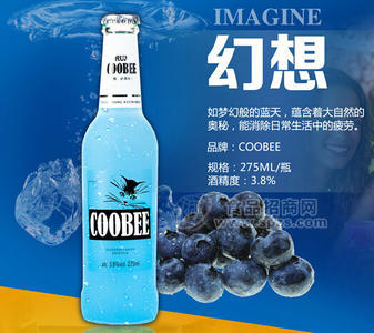 COOBEE酷必預(yù)調(diào)雞尾酒夢(mèng)幻藍(lán)莓