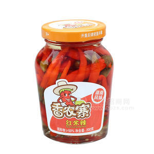 香农寨 湖南风味 红米辣 辣椒酱200g