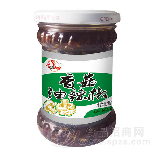 小马哥  香菇油辣椒酱 调味酱 200g