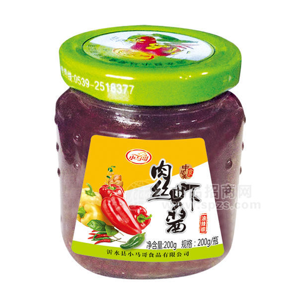 小馬哥 肉絲蝦醬 調(diào)味醬 200g