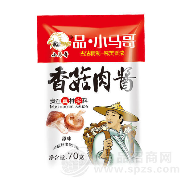 小马哥 香菇肉酱 70g 袋装