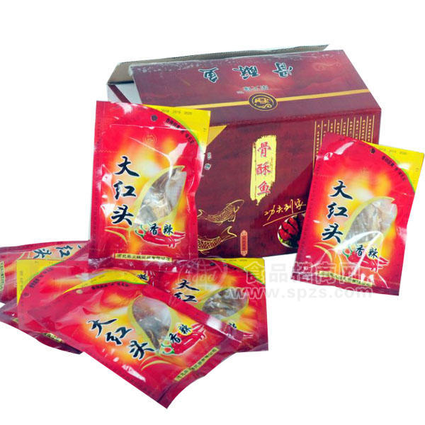 柴火緣 大紅頭香辣魚干  休閑食品