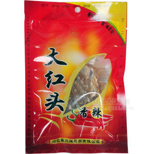 柴火緣 大紅頭香辣魚干休閑食品