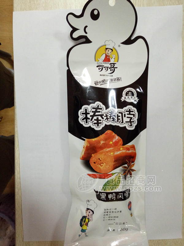 可可哥棒棒脖60g 黑鸭风味 鸭脖