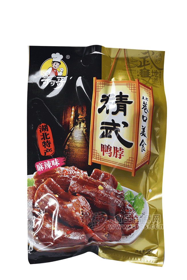 可可哥 麻辣鸭脖238g