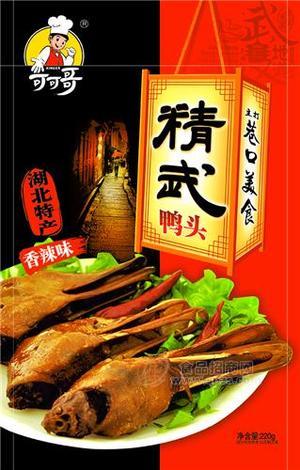 可可哥 精武鸭头220g 香辣味