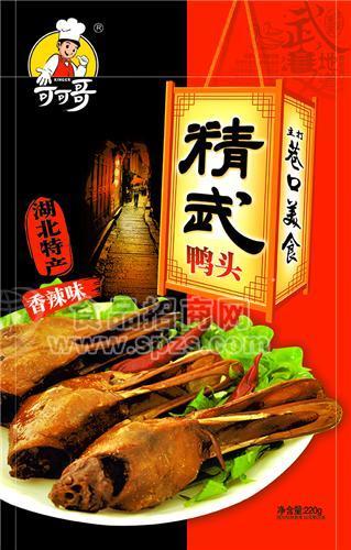 可可哥 精武鸭头220g 香辣味