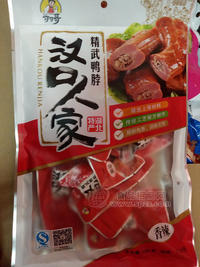 汉口人家香辣鸭脖158g