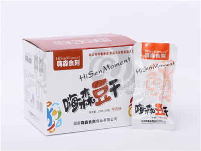 嗨森豆干牛肉味箱組合