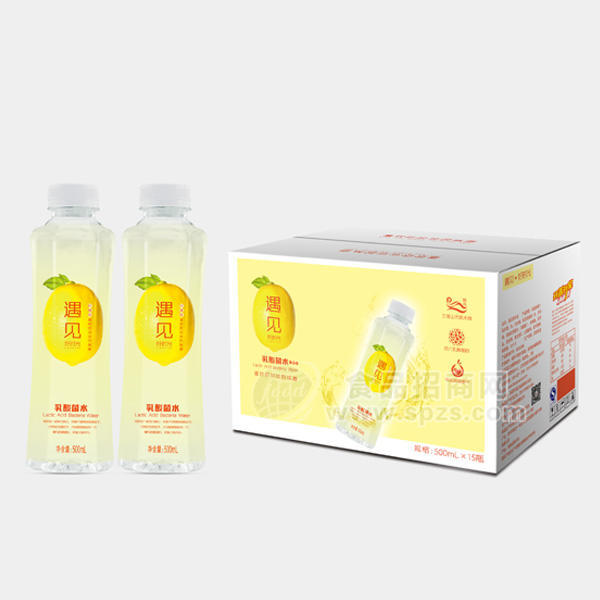 ·遇见好时光 乳酸菌水 柠檬味 500ml 