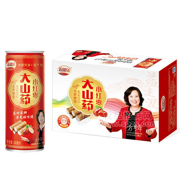 宏瑞轩 大山药小红枣 复合植物蛋白饮料 240ml