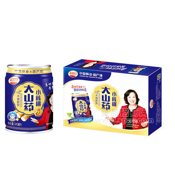 宏瑞轩 大山药小核桃 复合植物蛋白饮料 245ml