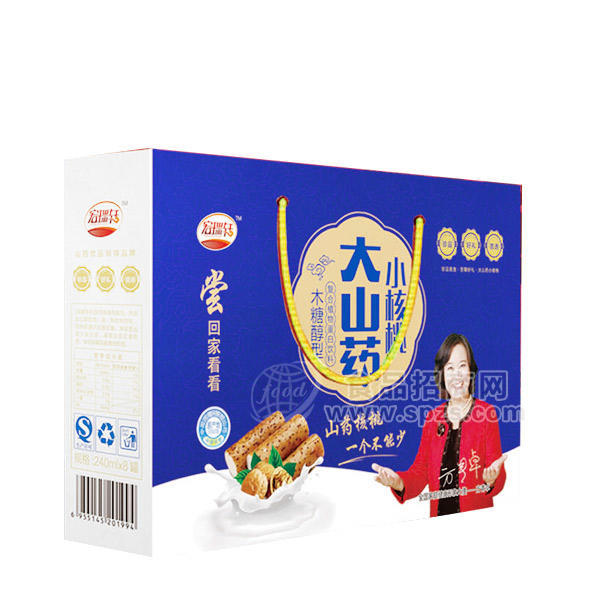 ·宏瑞轩 大山药小核桃蛋白饮料礼盒 