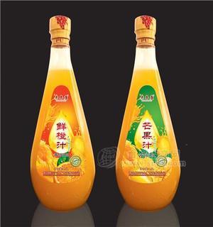 鲜橙汁、芒果汁复合果汁饮料
