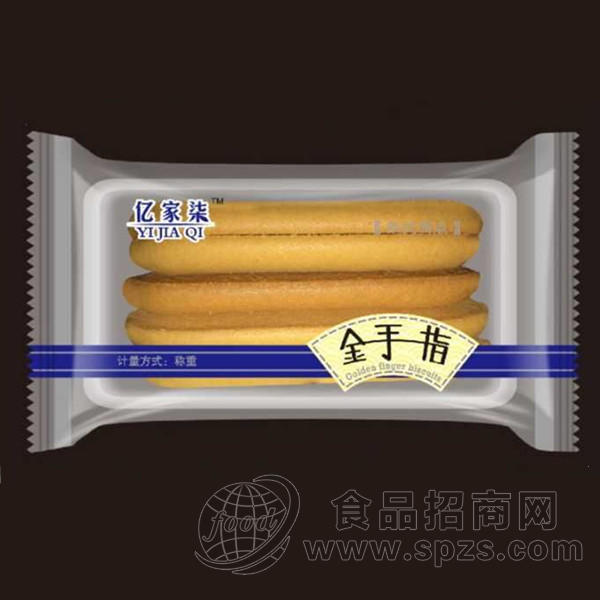 亿家柒  金手指 饼干 手指饼