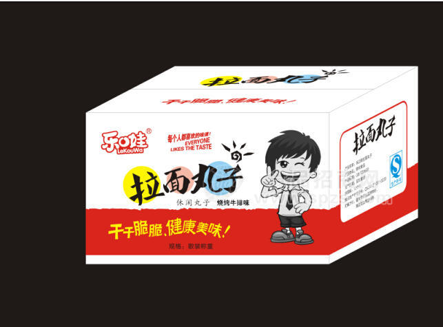 ·拉面丸子烧烤牛排味箱装1 