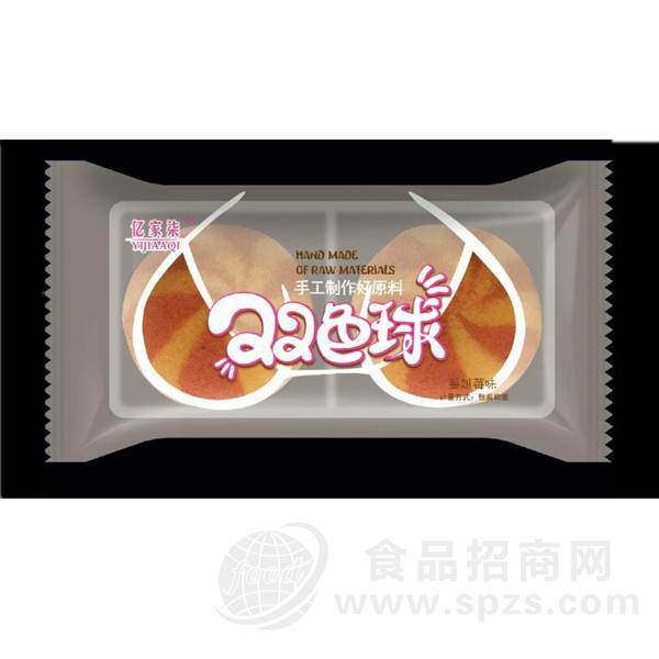 亿家柒双色球糕点休闲食品