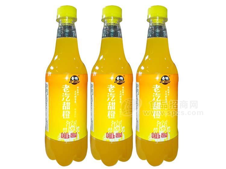 碳酸飲料-老汽甜橙500ml