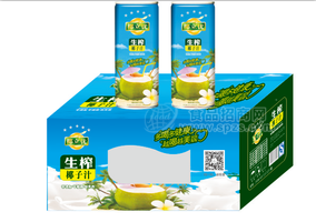 椰立優(yōu)生榨椰子汁240mlX16罐