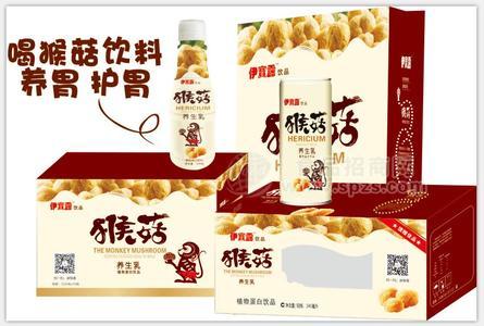 猴菇养生乳 蛋白饮品500ml