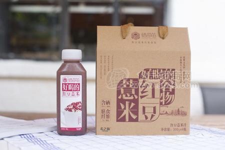 好喝的红豆薏米植物饮料礼盒