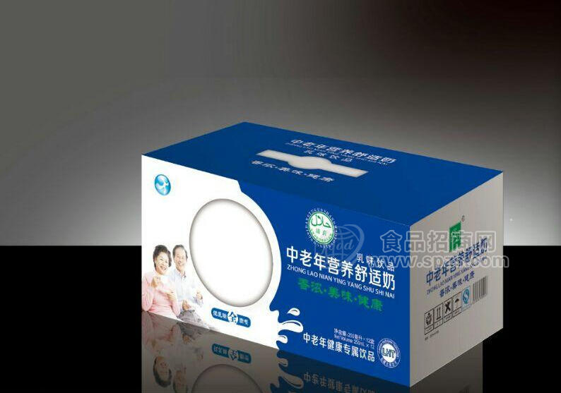 中老年?duì)I養(yǎng)舒適奶250ml×12盒