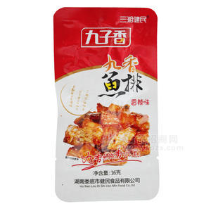 九子香 魚排香辣味16g 休閑食品