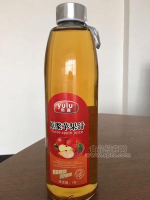 雨露随身杯原浆苹果汁果汁饮料1L