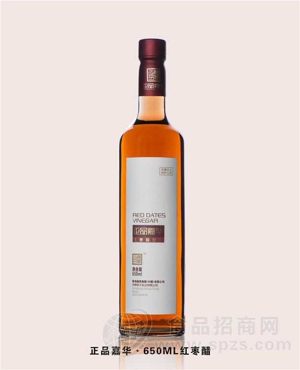 650ML红枣醋诚招加盟代理