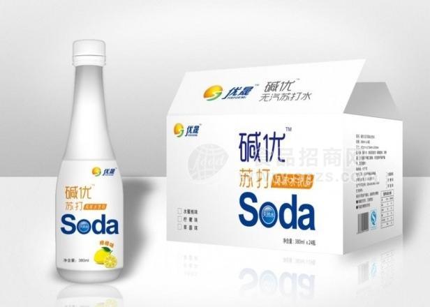 蘇打水(檸檬）380ml×24