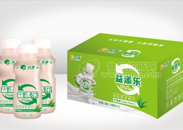 益添樂(lè)乳酸菌（蘆薈味）350ml×15