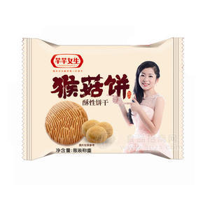 芊芊女生 猴菇酥性饼干