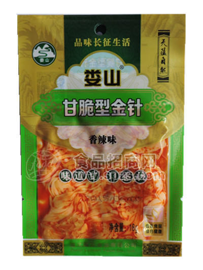 甘脆型金針菇 香辣味18克