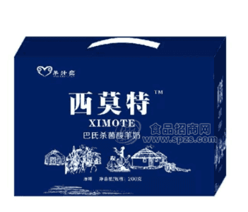 西莫特 巴氏杀菌酸羊奶