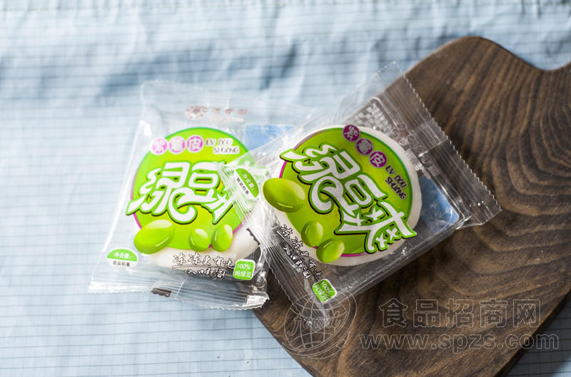 紫薯皮绿豆爽休闲零食