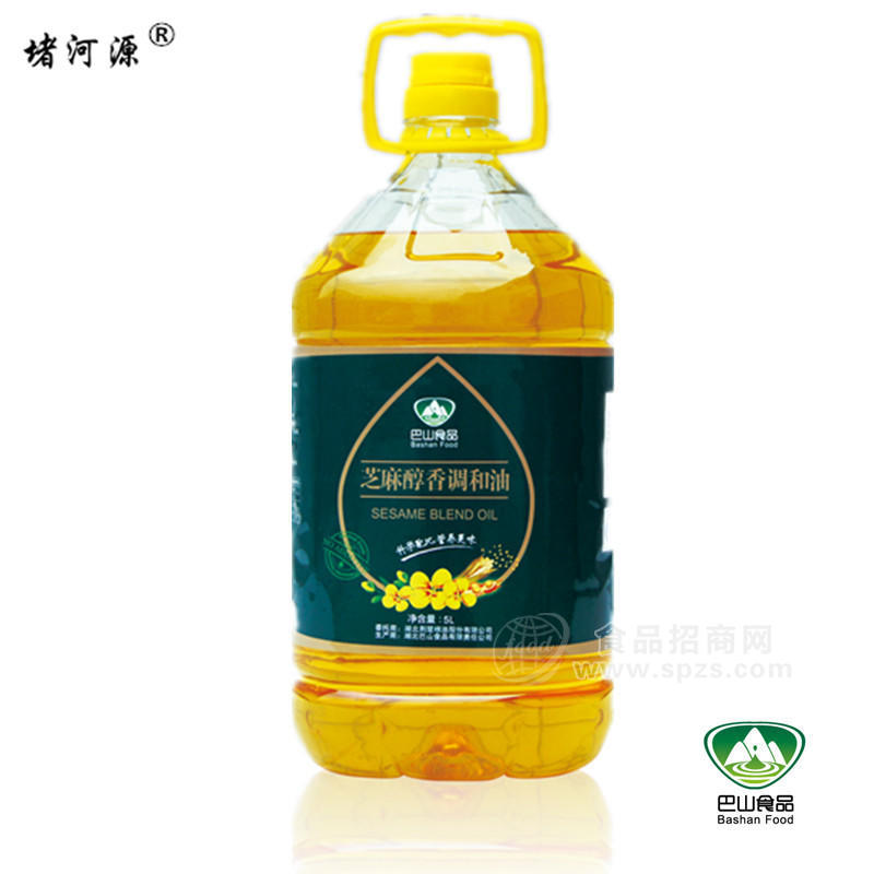 堵河源醇香芝麻调和油5