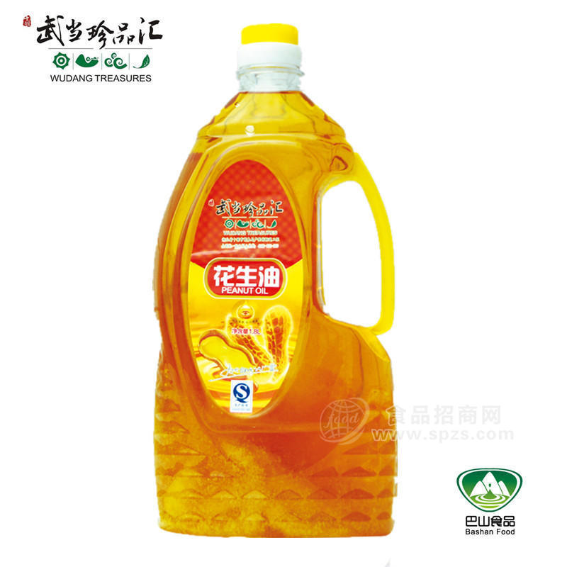 武當(dāng)珍品匯濃香花生油1.8L裝