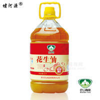 堵河源浓香花生油5L装