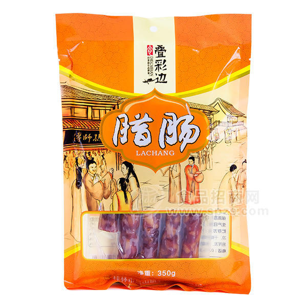 疊彩邊 臘腸 350g