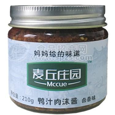 麦丘庄园鸭汁肉沫酱