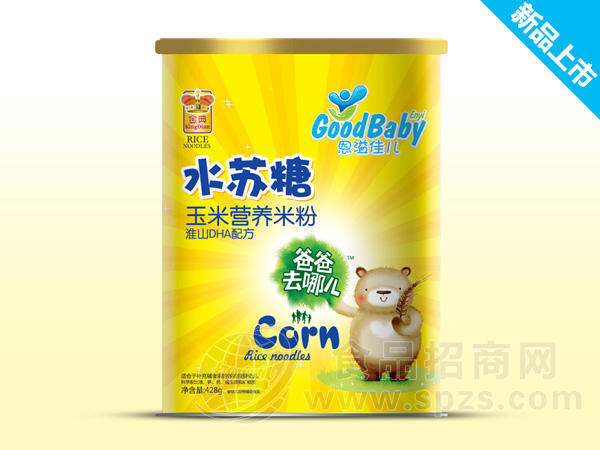 水苏糖米粉纸听 玉米淮山DHA