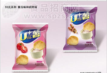 爱心相伴  番茄味  烧烤味薯片