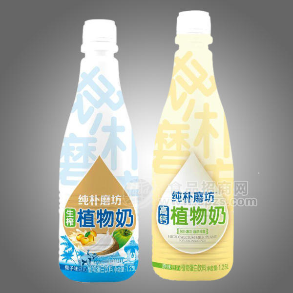 纯朴磨坊-生榨植物奶（椰子味豆奶）