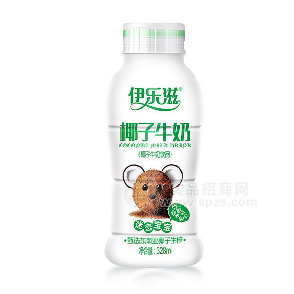 伊樂滋椰子牛奶 328ml