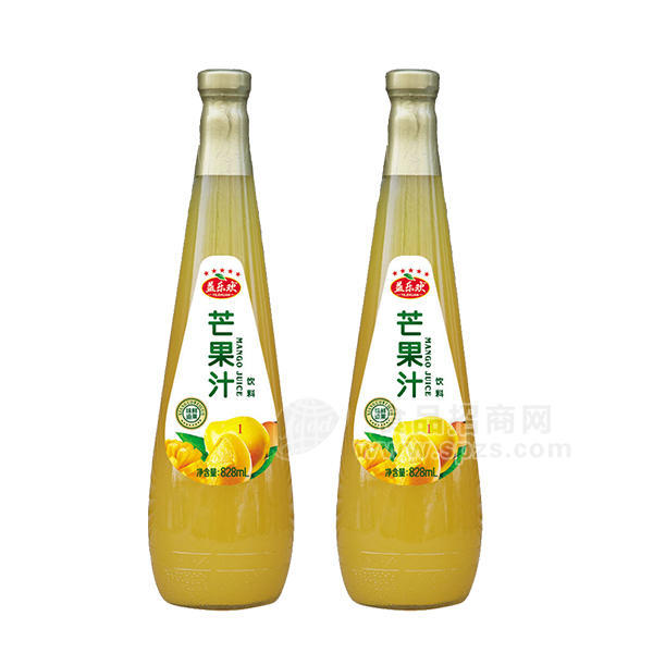 ·益乐欢 芒果汁 饮料 828ml 