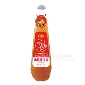 果滋邦 山楂汁飲料 風(fēng)味飲料 1.25L